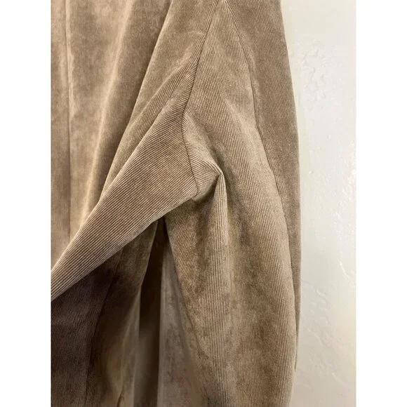 VTG Chaps Ralph Lauren Men's 44L Tan Corduroy Blazer Jacket Sport Coat Career - Picture 5 of 14